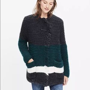 Madewell handknit cardigan, Sz S, euc!